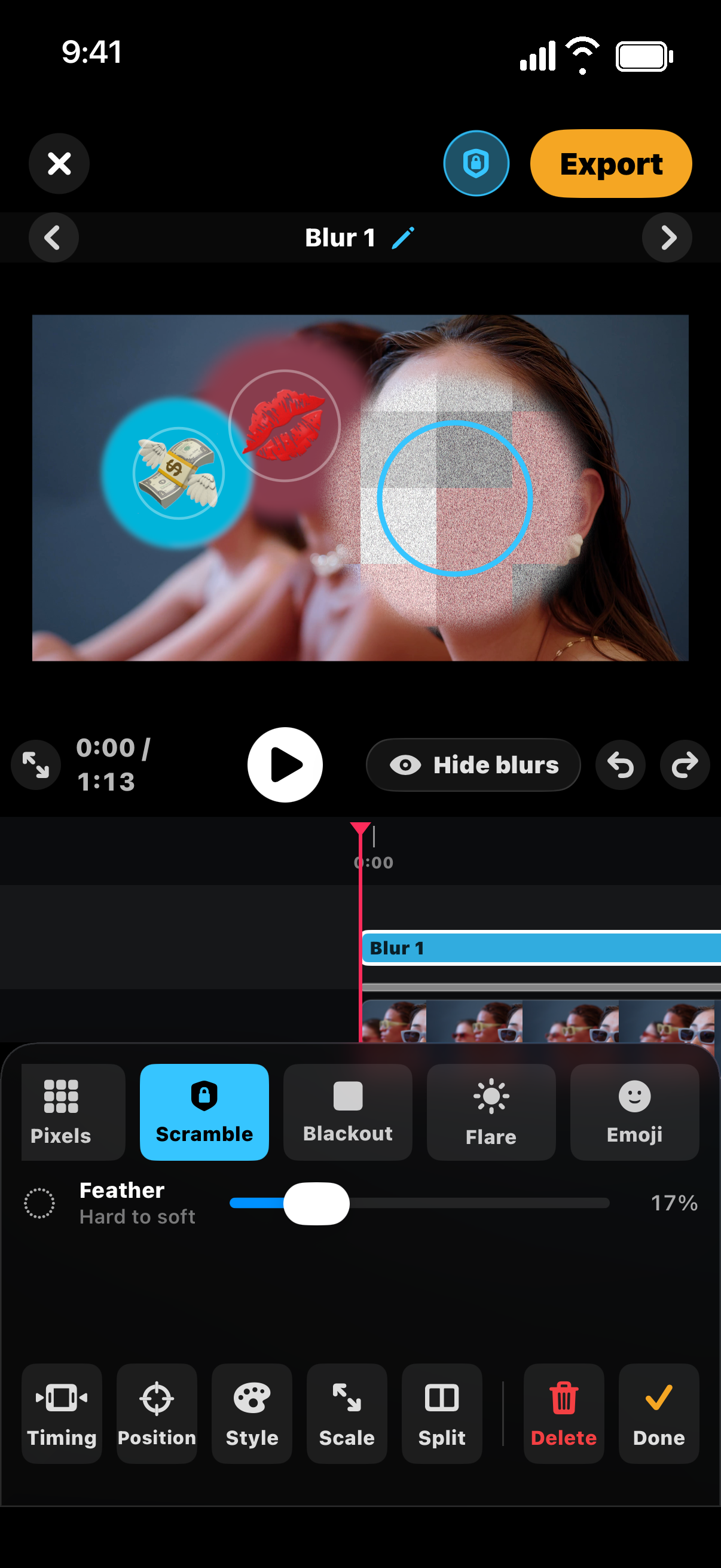 Real BleepFace style controls