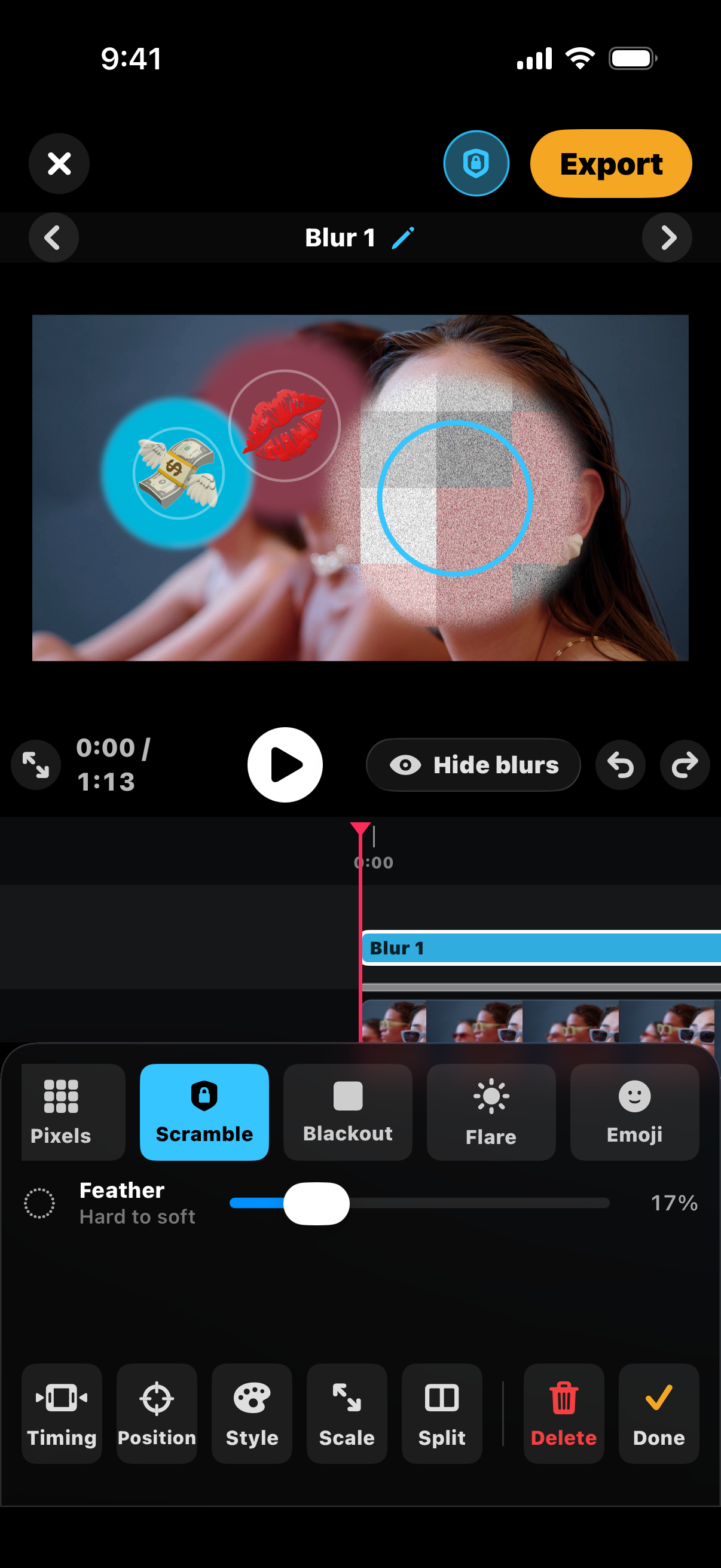 Real BleepFace style controls